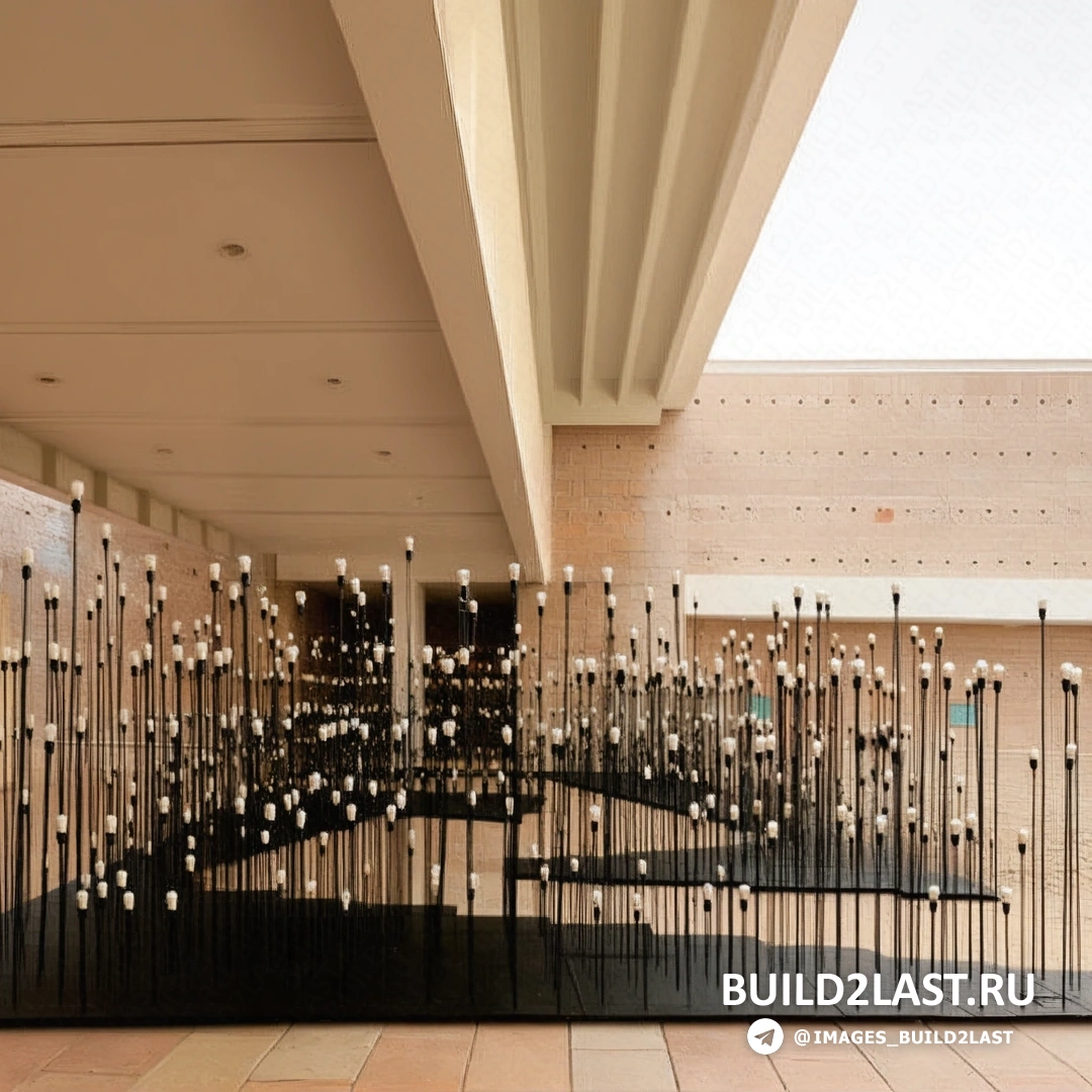 Детали светящихся дорожек лабиринта, меняющих цвет при активации