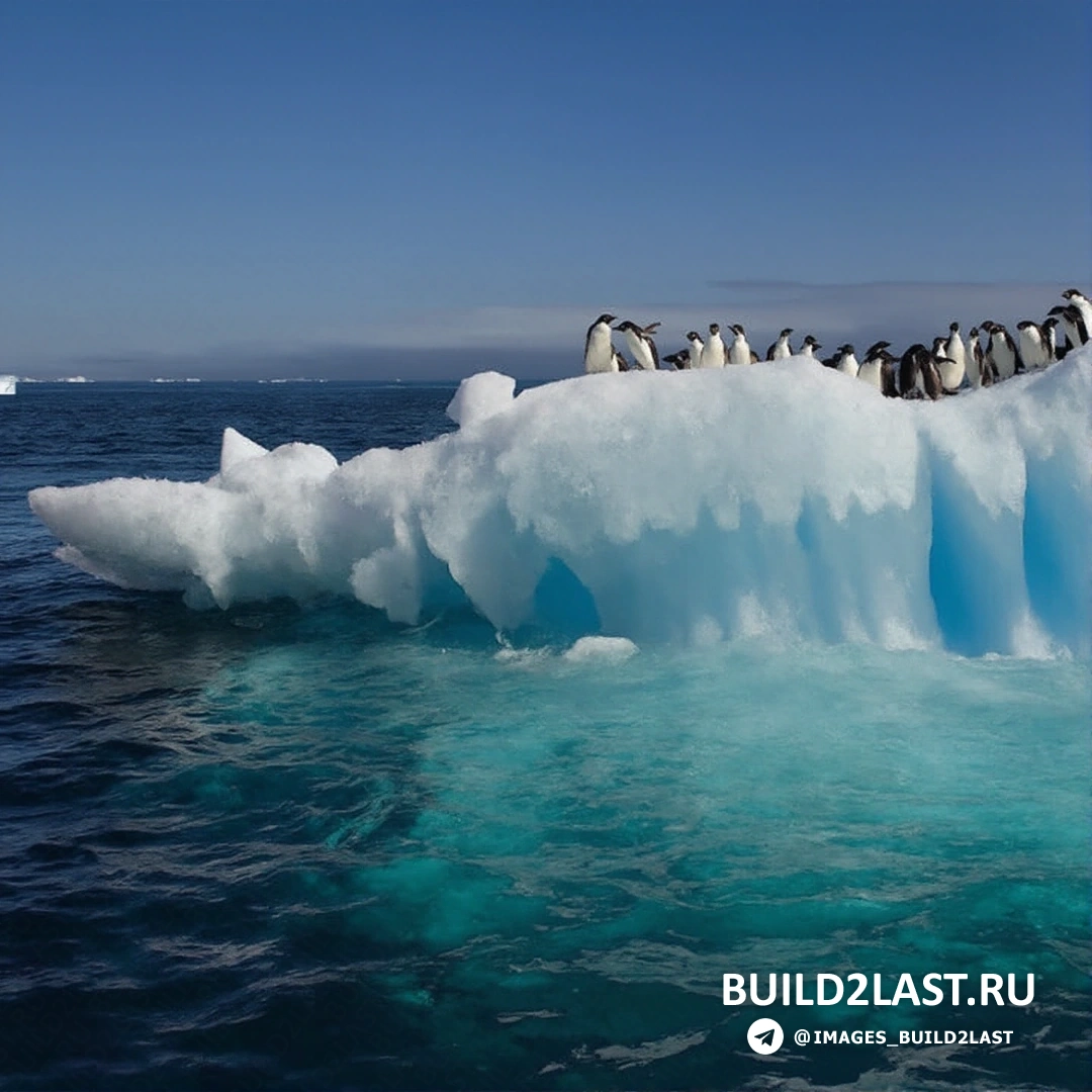 Фото побережья, ледяные берега и просторы снега.