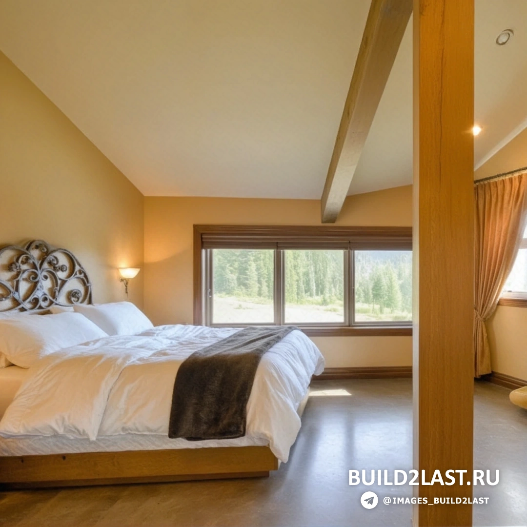 Гостиная каркасного дома с диваном, журнальным столиком, лестницей, камином и телевизором, оформленная в бежевых и коричневых тонах.