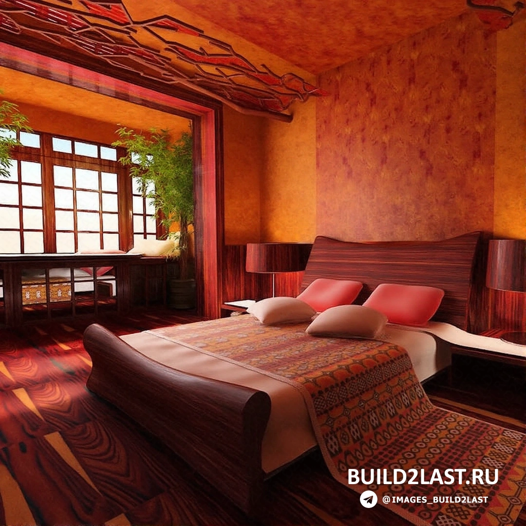 Интерьер с оранжевыми акцентами в гостиной