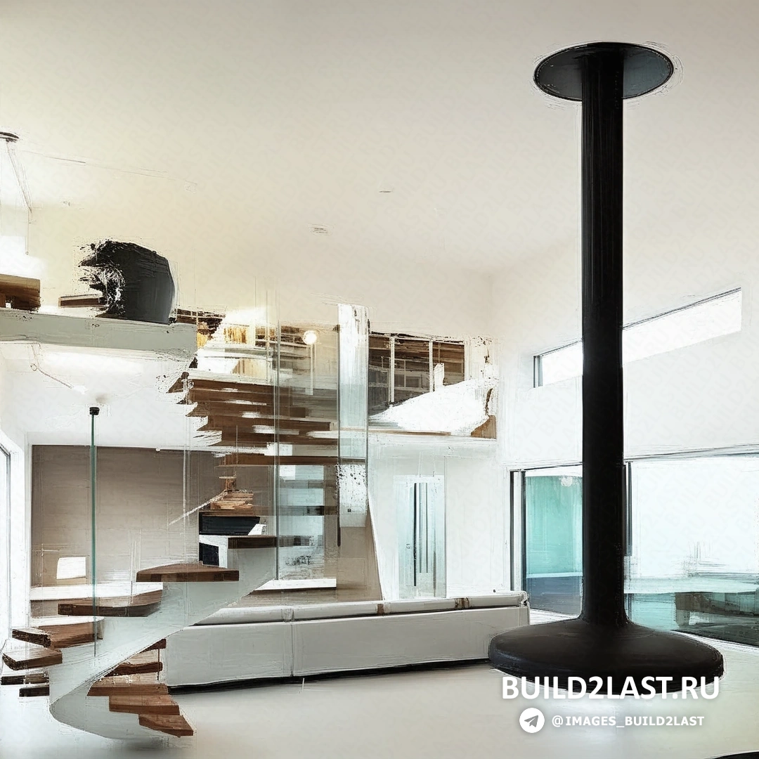 Классическая винтовая лестница в коричневых и бежевых тонах в традиционном интерьере