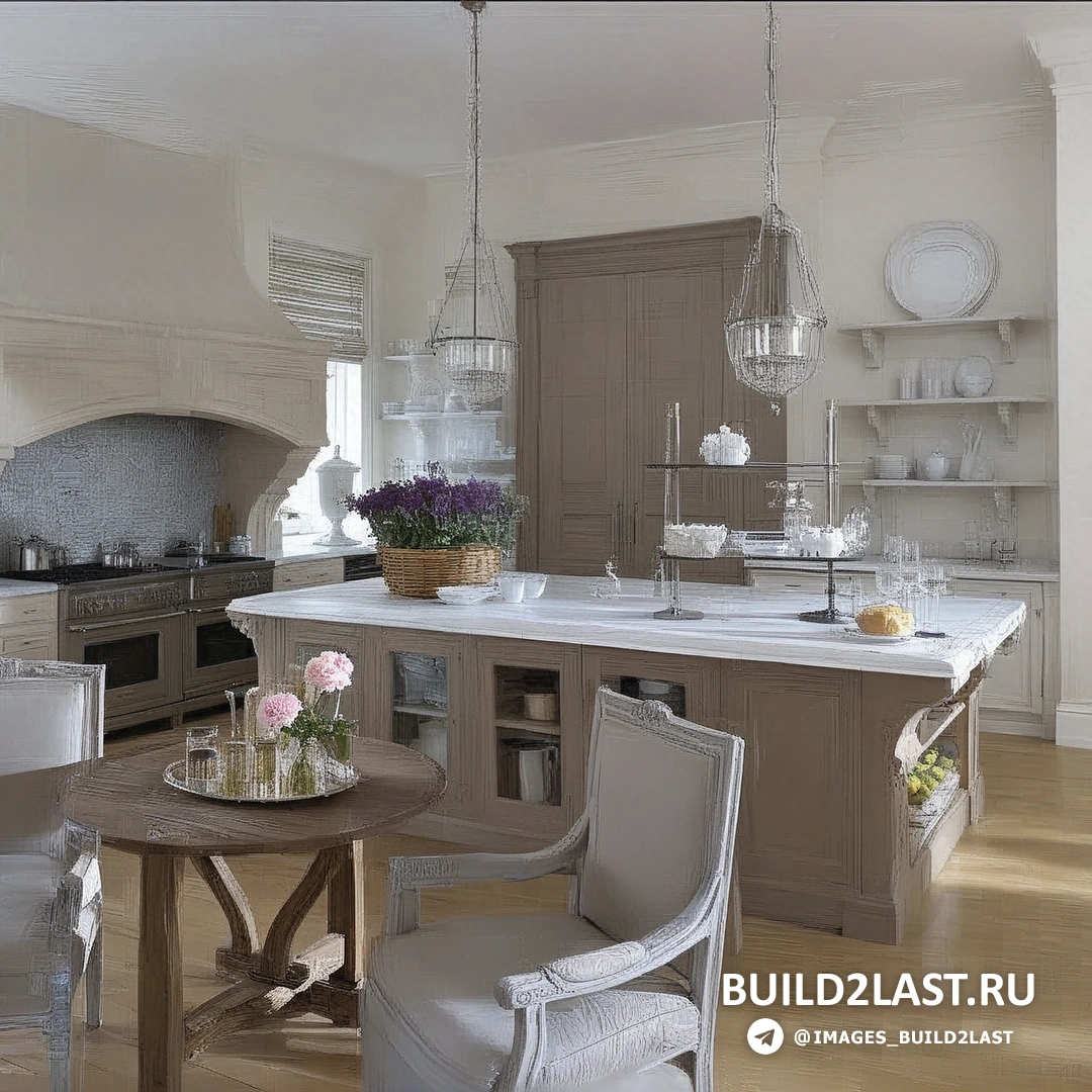 Санузел с серой керамической плиткой, светлым деревом и зеркалами в французском стиле