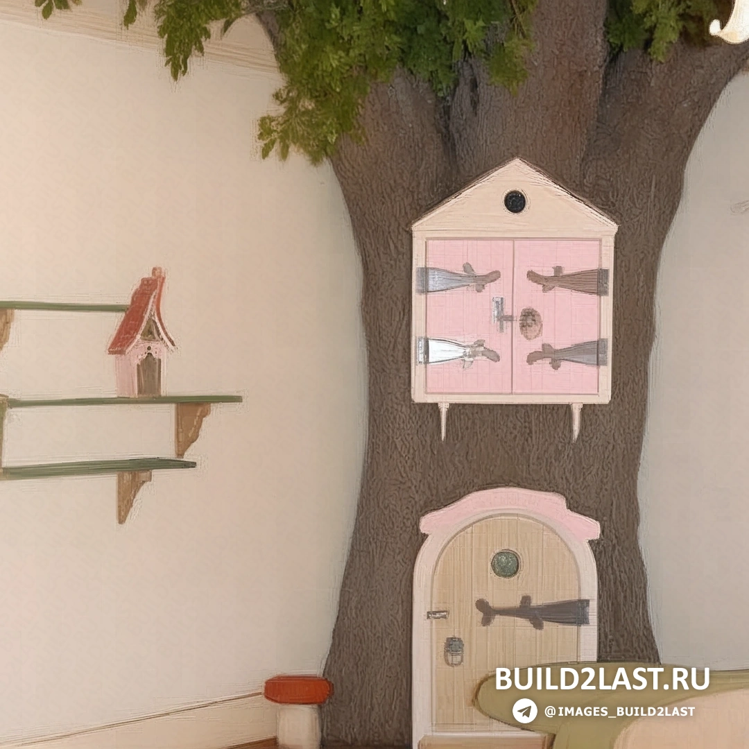 Тёмная комната с множеством огоньков, создающих волшебную атмосферу