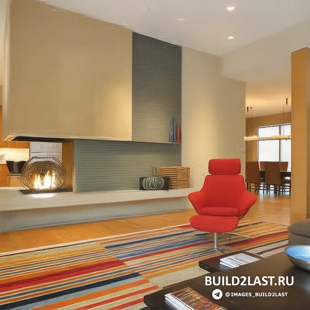 Угловой камин с высокотехнологичной системой управления и элегантным внешним видом в современной гостиной